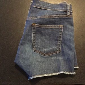 J. Crew Indigo Denim Shorts Size 25